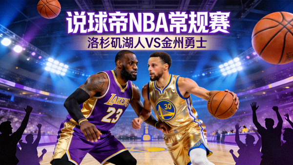 说球帝NBA常规赛洛杉矶湖人对阵金州勇士直播封面图