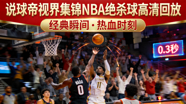 说球帝视界集锦NBA绝杀球高清回放封面